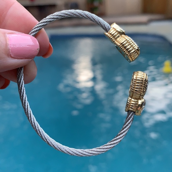 New Designer inspired two toned bracelet - Picture 4 of 7